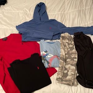 Boys Large Shirts Lot - 6 Items